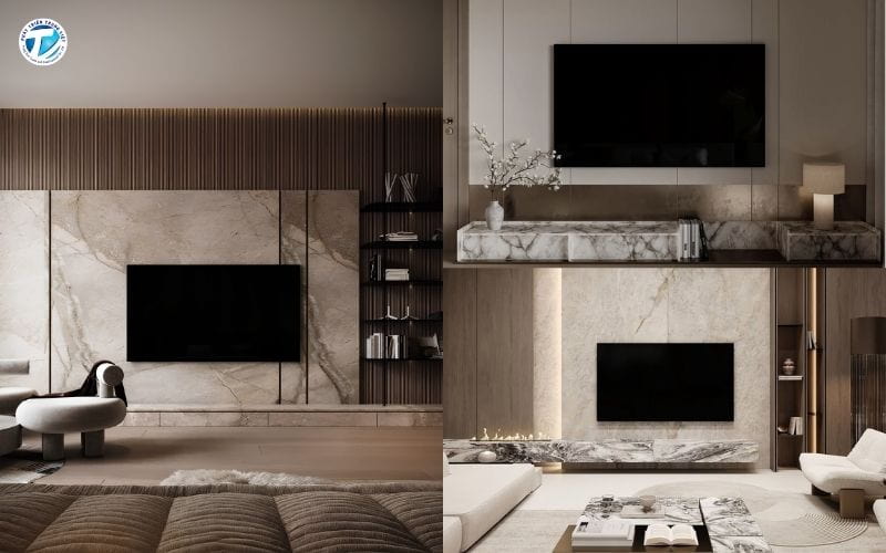 Hướng dẫn mua và bảo quản kệ tivi mặt đá giá rẻ và nhập khẩu